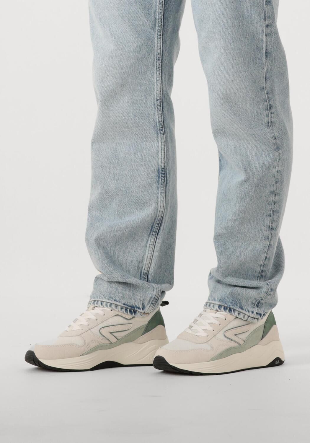 Witte HUB Lage sneakers GLIDE - large