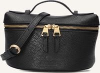 Zwarte FRED DE LA BRETONIERE Handtas LORI HANDBAG LEATHER - medium