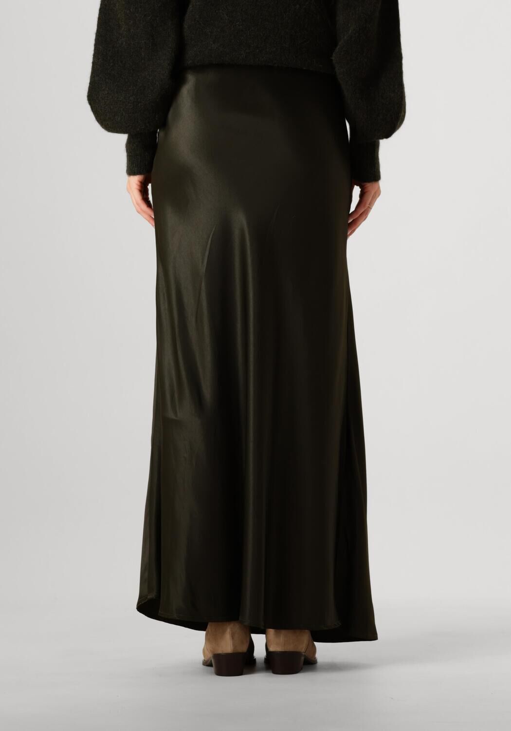 MY ESSENTIAL WARDROBE Dames Rokken Estellemw Long Skirt Donkergroen