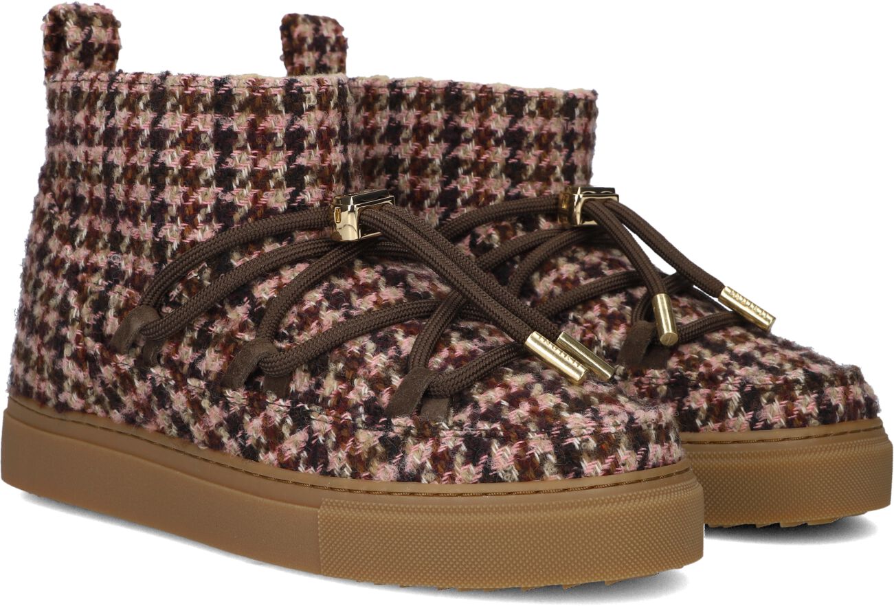 INUIKII Multicolor Laarzen Plaid Low