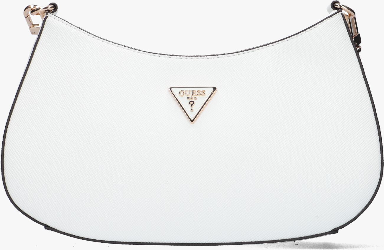 Witte GUESS Handtas ALEXIE TOP ZIP SHOULDER BAG Omoda