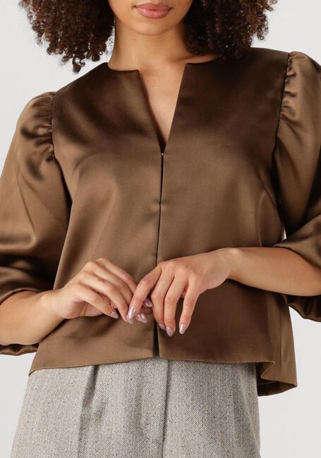 Bruine SECOND FEMALE Blouses PERLLA BLOUSE - large