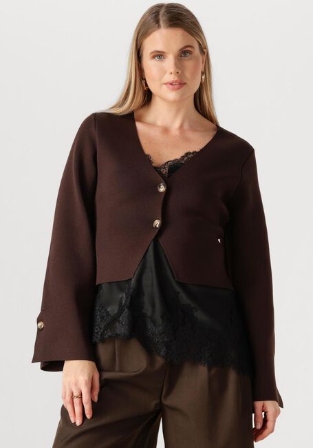 Bruine NEO NOIR Vest FULVIA KNIT BLOUSE - large