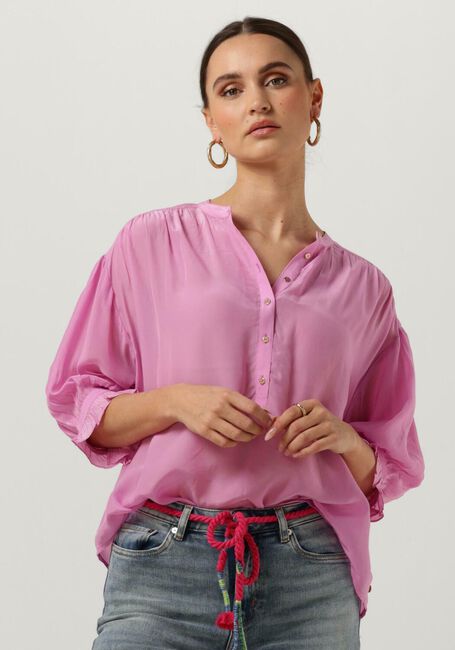 Roze SCOTCH & SODA Blouse ELBOW SLEEVE EASY POPOVER - large