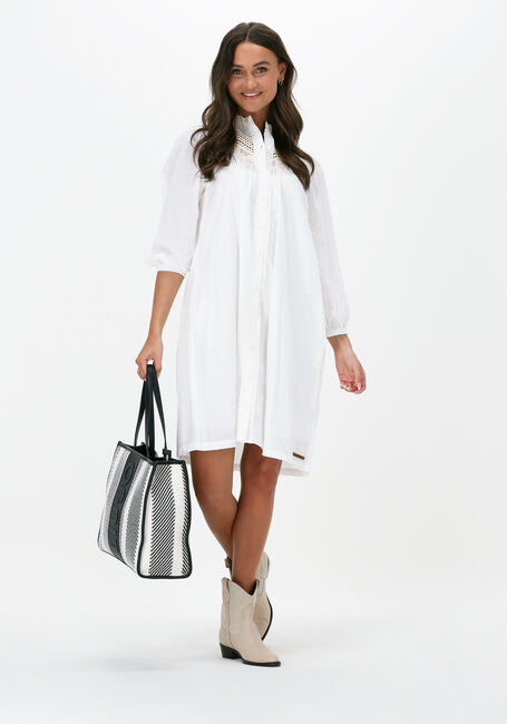 Gebroken wit MOSCOW Mini jurk EVI - large