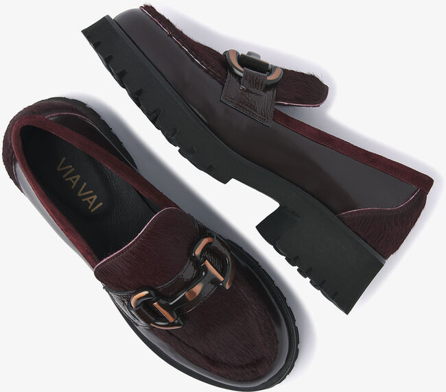 Jace Banks Via Vai Instappers Rode VIA VAI Loafers JACE BANKS Omoda