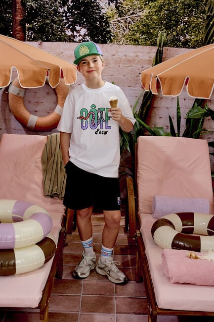 Donkerblauwe Z8 Korte broek AMADOU - large