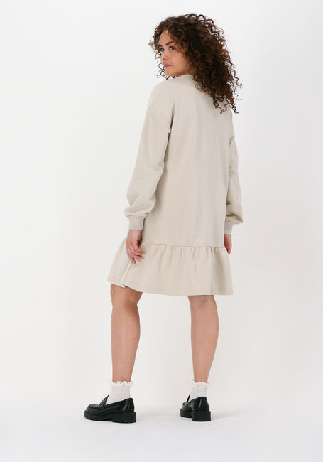 Beige JUST FEMALE Mini jurk PAISLEY SWEAT DRESS - large