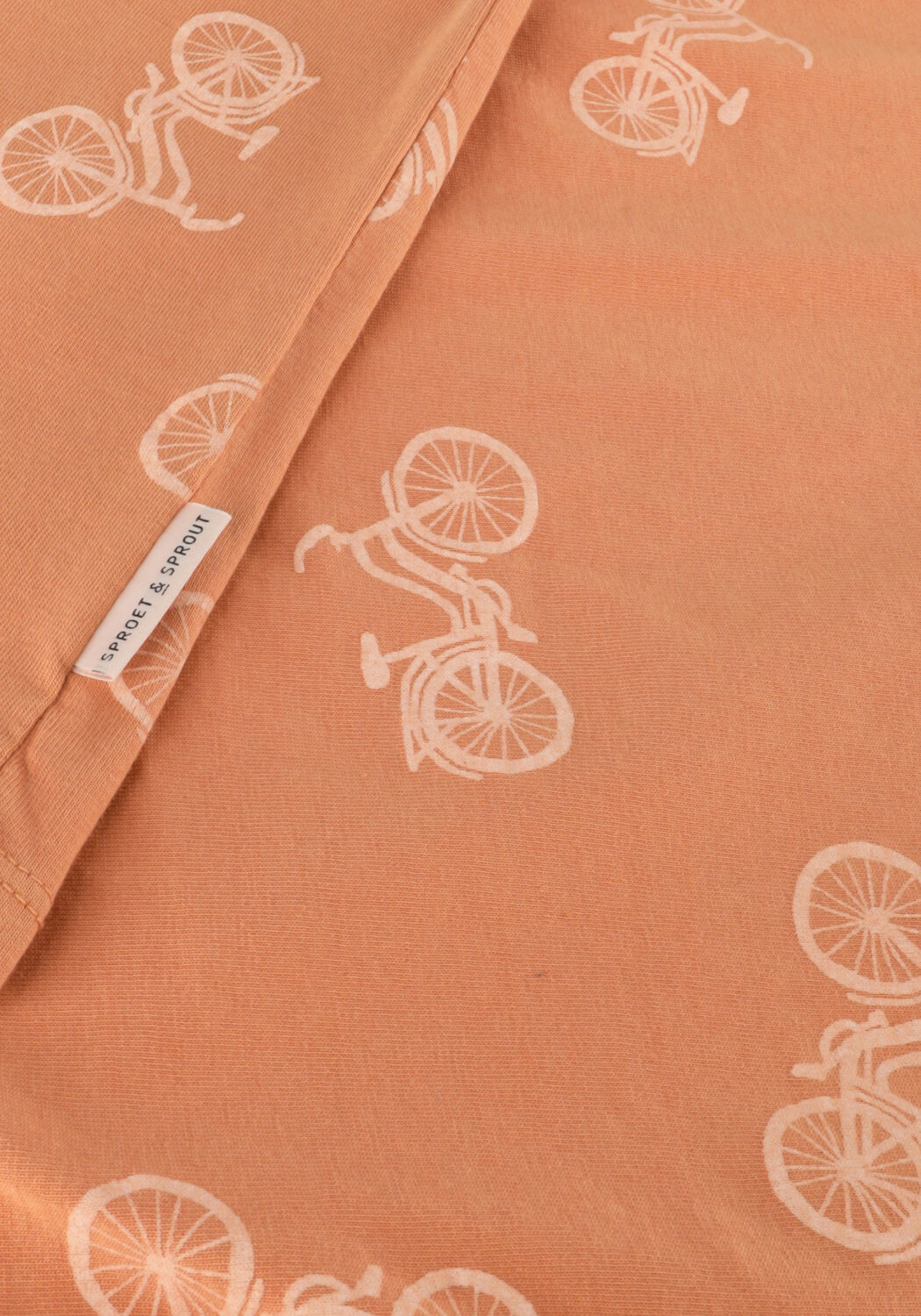Oranje Sproet & Sprout T-shirt T-SHIRT WIDE BICYCLE PRINT - large