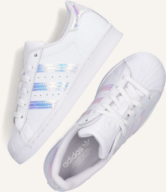 Witte ADIDAS Lage sneakers SUPERSTAR J Witte ADIDAS Lage sneakers SUPERSTAR J - large