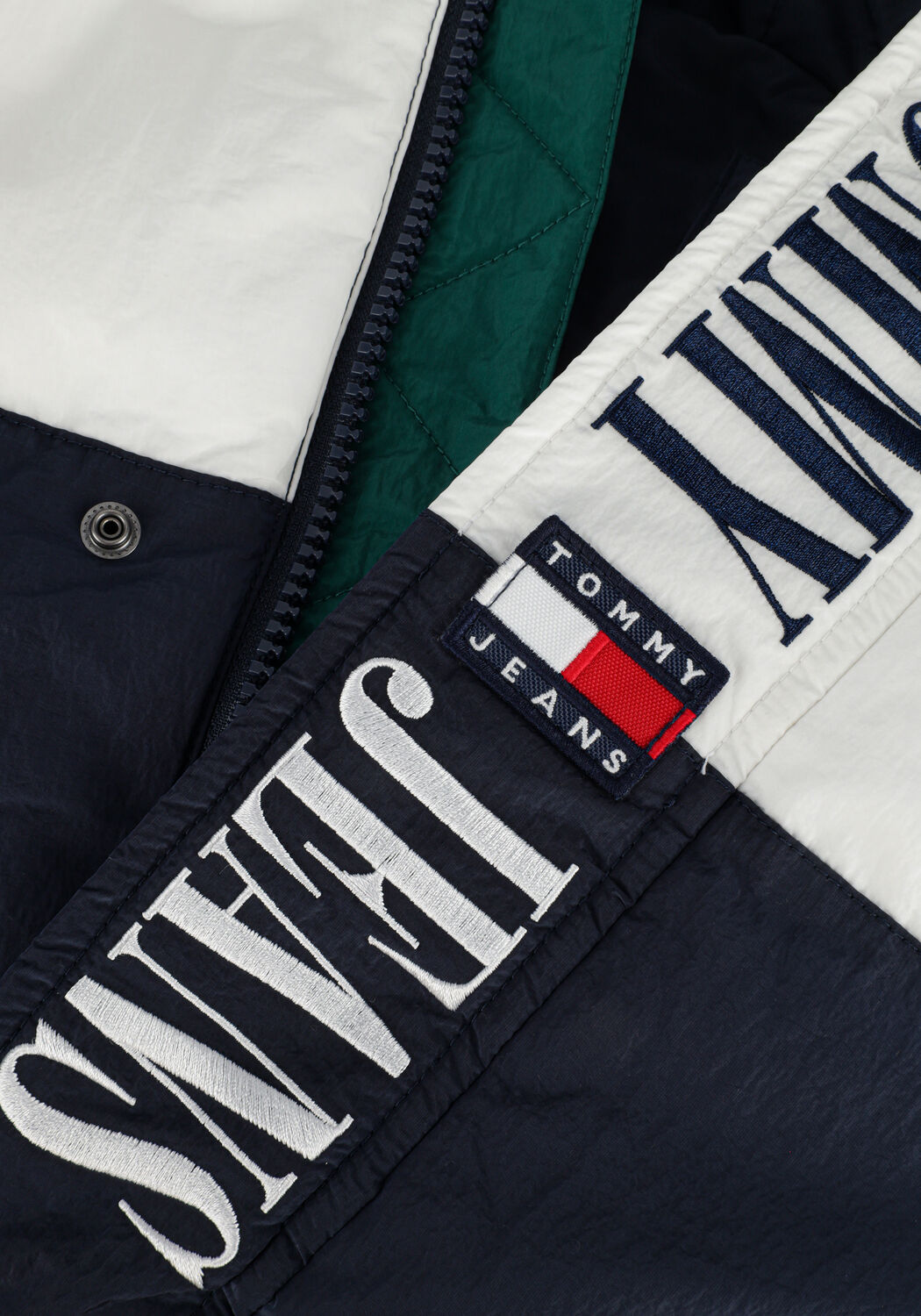 Multi TOMMY JEANS Gewatteerde jas TJM ARCHIVE COLORBLOCK PUFFER - large