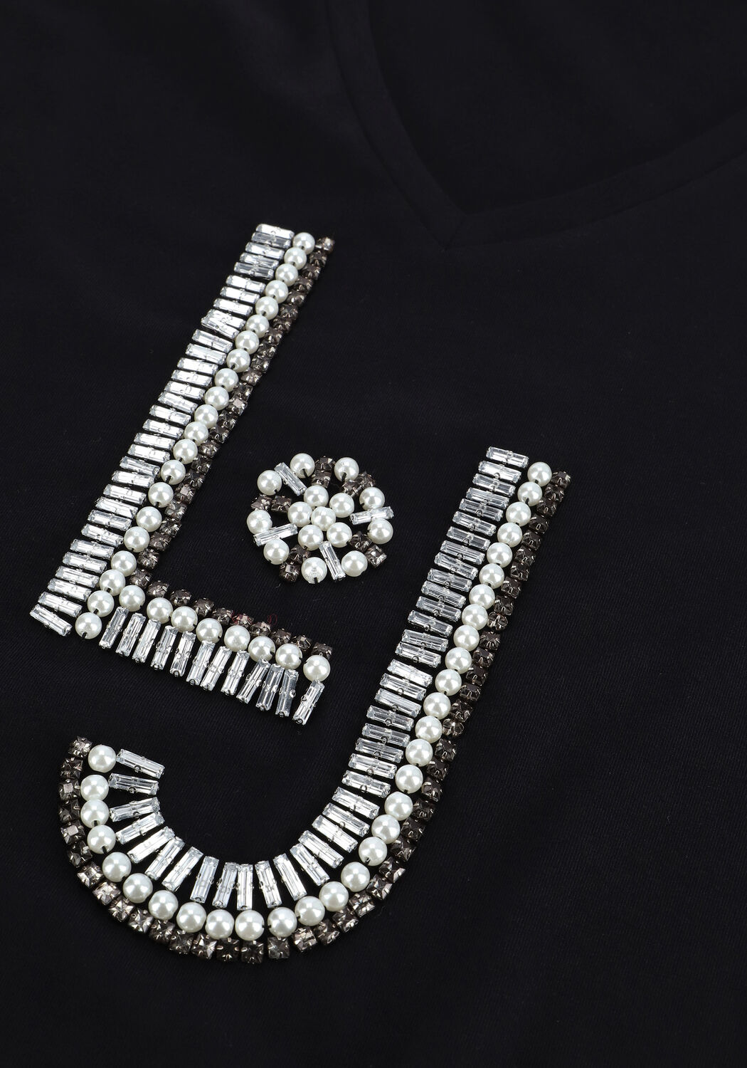 Zwarte LIU JO T-shirt T-SHIRT MODA M/C - large