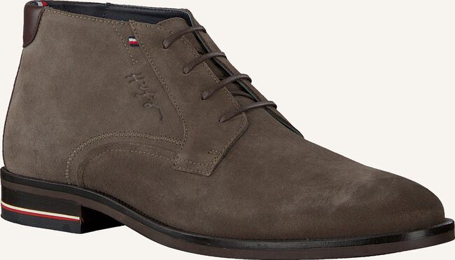 Taupe TOMMY HILFIGER Nette schoenen SIGNATURE HILFIGER BOOT Taupe TOMMY HILFIGER Nette schoenen SIGNATURE HILFIGER BOOT - large