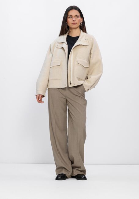 Taupe COPENHAGEN MUSE Wijde broek CMTAILOR-PANTS - large