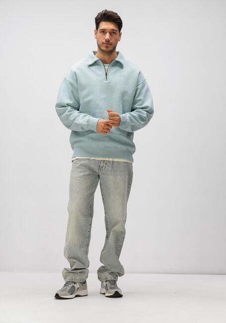 Mint FOR&Eacute;T Trui HOOK HALF ZIP - large