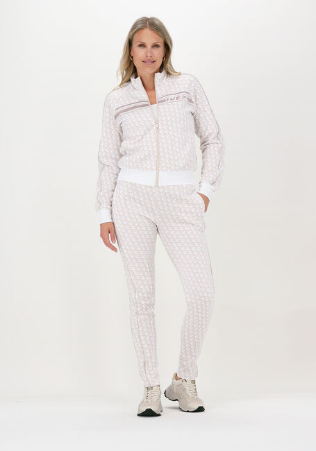 Creme GUESS Vest BRIANNE ZIP JACKET - large