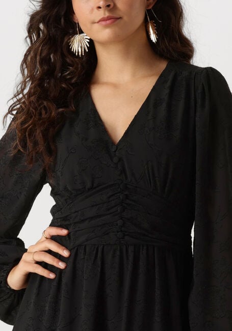 Zwarte NEO NOIR Mini jurk RIHANNA BURNOUT DRESS - large