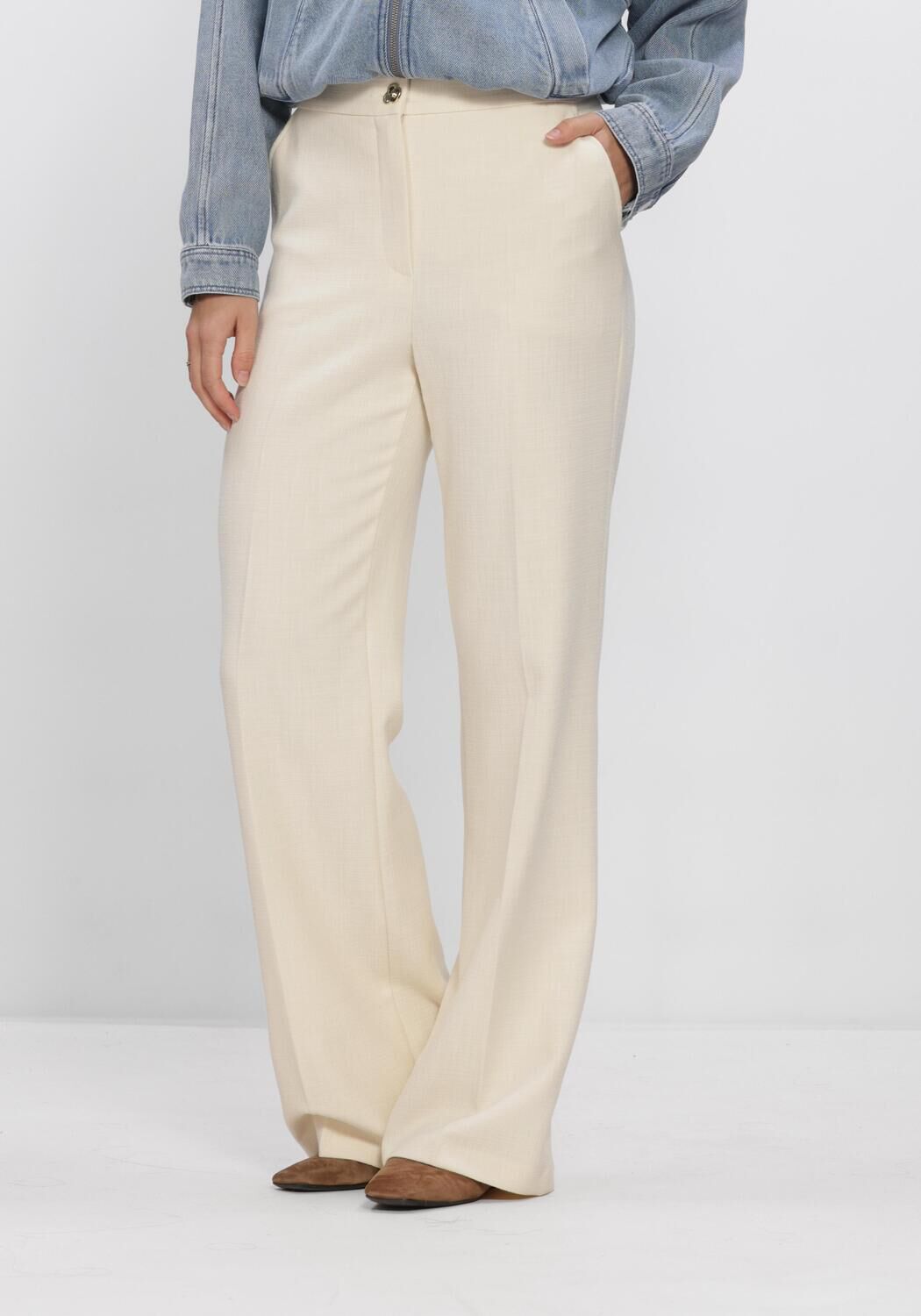 Gebroken wit CAROLINE BISS Broeken 1531 - large