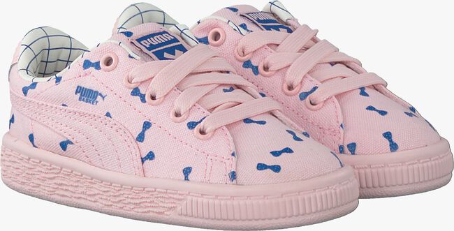 Roze PUMA Sneakers TINY COTTONS CANVAS  - large