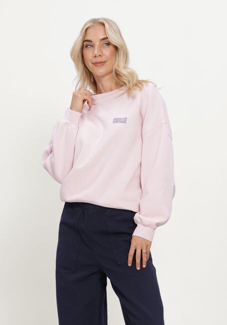Roze AMERICAN VINTAGE Sweater PLIZZY - large