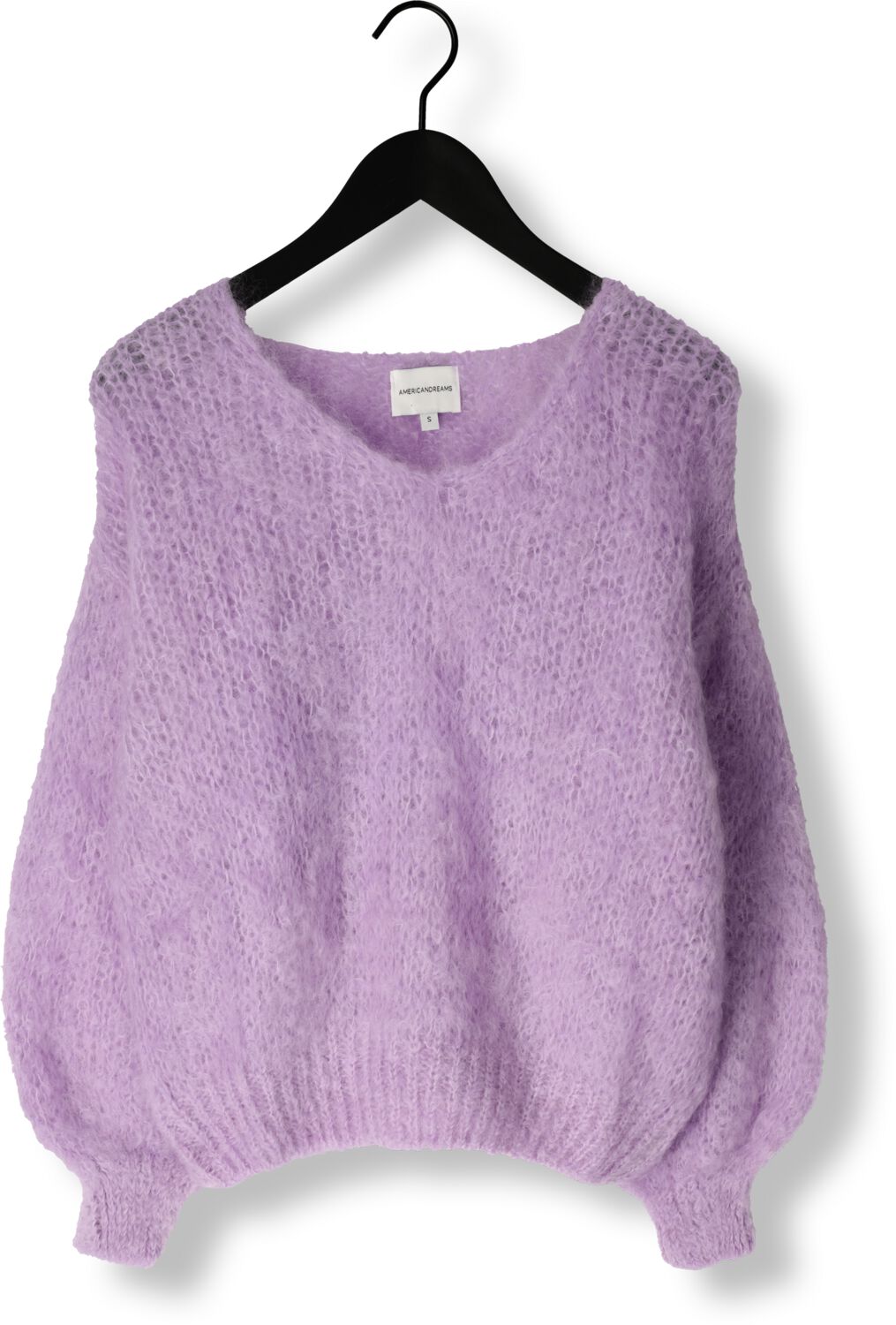 AMERICAN DREAMS Dames Truien & Vesten Milana Ls Mohair Knit Lila