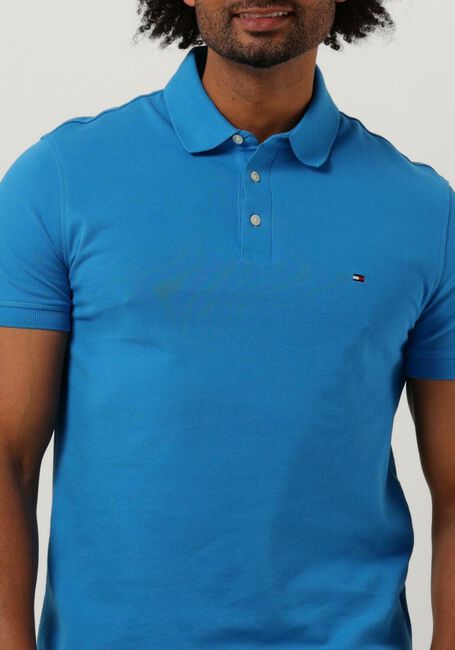 Blauwe TOMMY HILFIGER Polo 1985 SLIM POLO - large