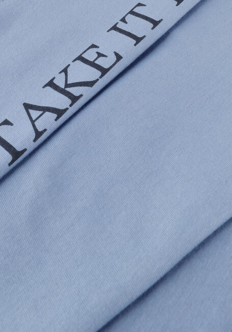 Blauwe NIK & NIK T-shirt TAKE IT EASY T-SHIRT - large