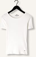 Witte TOMMY HILFIGER T-shirt SLIM 5X2 RIB C-NK SS Witte TOMMY HILFIGER T-shirt SLIM 5X2 RIB C-NK SS - medium