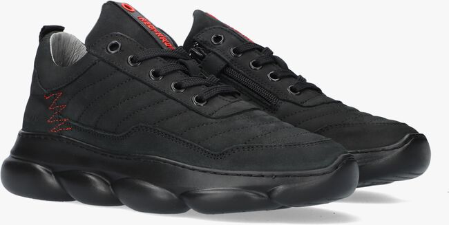 Zwarte RED-RAG Lage sneakers 13541 - large