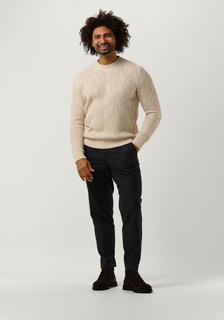 Donkerblauwe SELECTED HOMME Pantalon SLIMTAPE-MARLOW MIX PANT - large