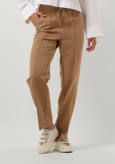 Beige SELECTED FEMME Pantalon SLFVINIE HW PANT NOOS - large