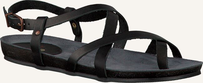Zwarte FRED DE LA BRETONIERE Platte sandalen 170010026 Zwarte FRED DE LA BRETONIERE Platte sandalen 170010026 - large