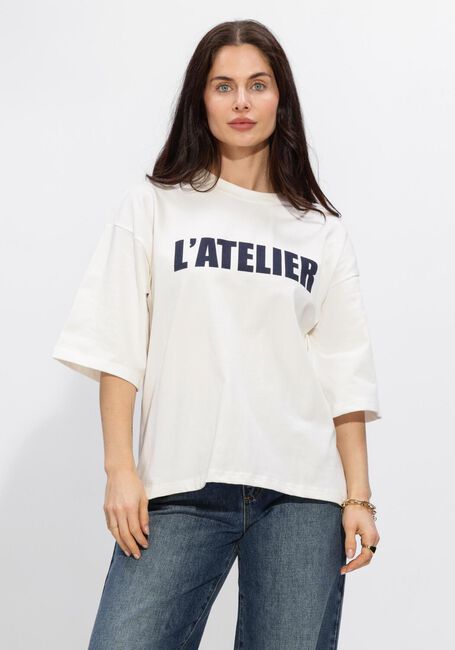 Gebroken wit MINUS T-shirt MSSTINE T-SHIRT - large