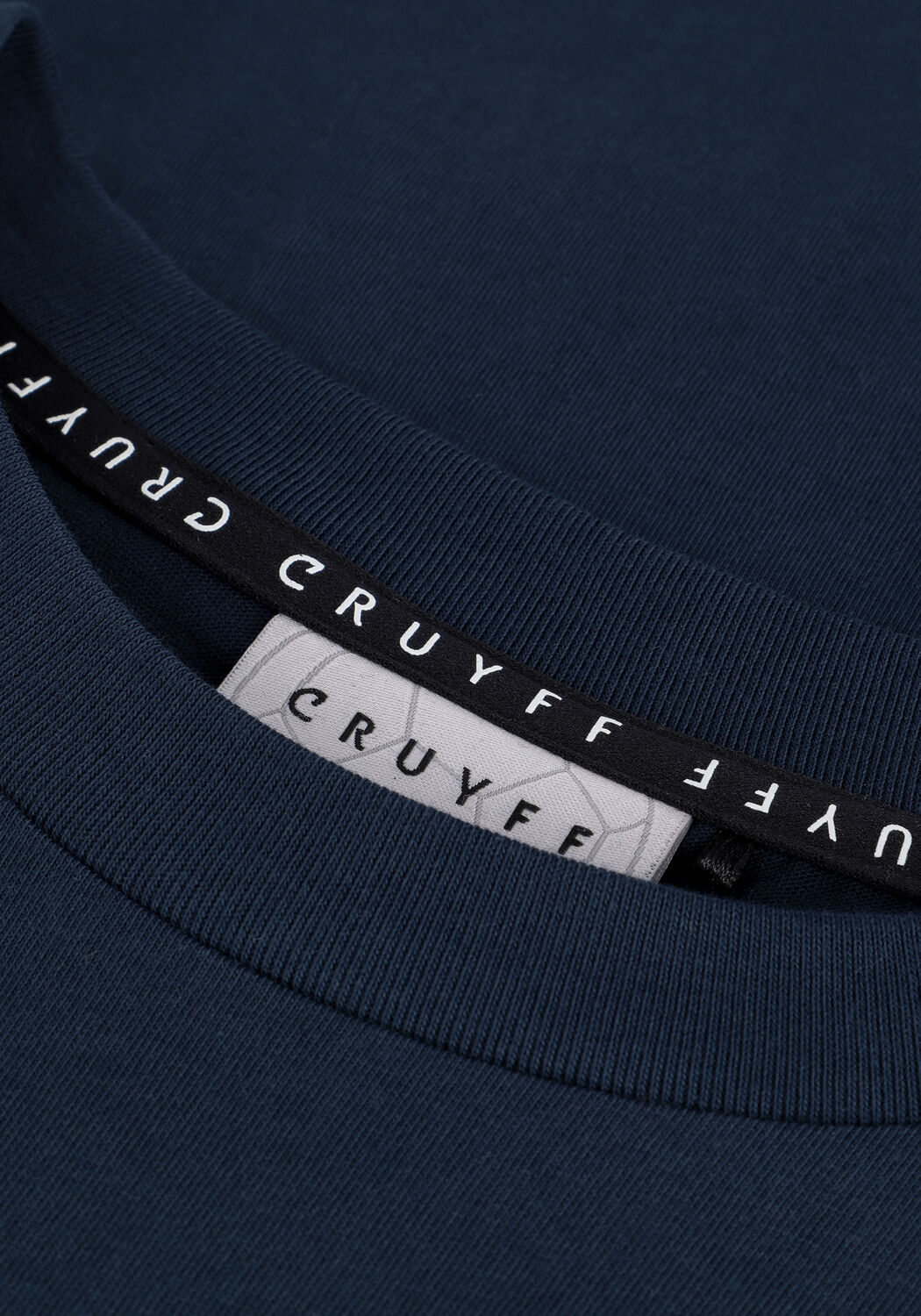 Donkerblauwe CRUYFF T-shirt XIMO TEE - COTTON - large