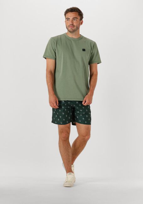 Groene SHIWI Zwembroeken MEN MIKE SWIM SHORTS 7 INCH SKETCHED CORAL - large