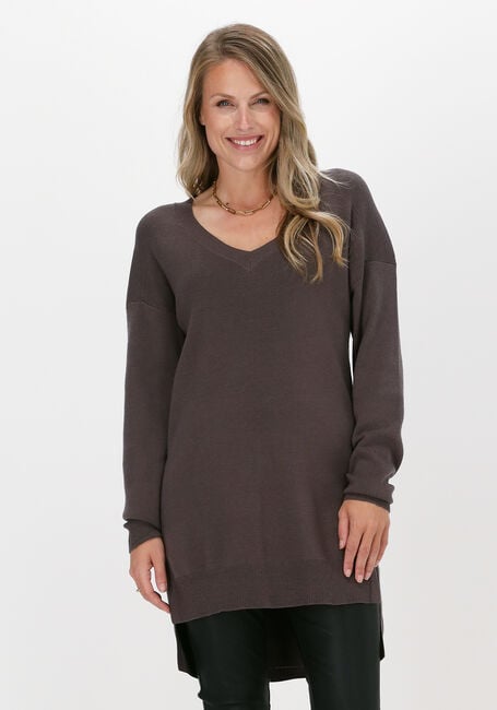 Taupe SIMPLE Trui TALIA Taupe SIMPLE Trui TALIA - large