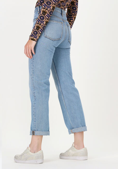 Blauwe SCOTCH & SODA Straight leg jeans THE SKY HIGH-RISE STRAIGHT IN - large