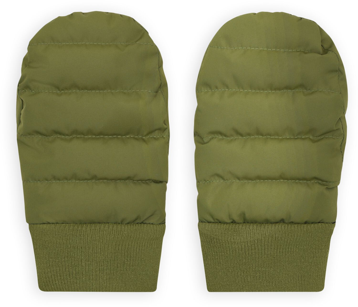 ENFANT Mittens Olijf-8Y