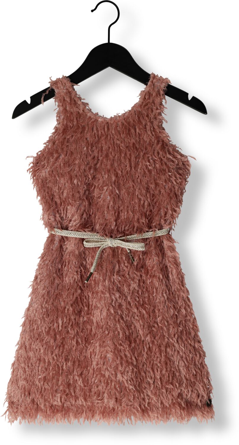 LIKE FLO Meisjes Jurken Flo Feather Dress Roze