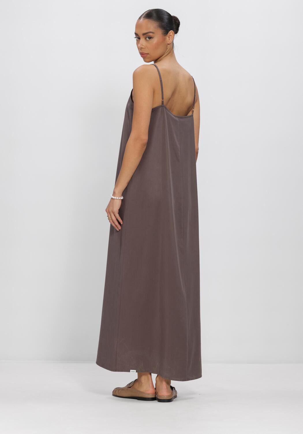 Zand PENN & INK Midi jurk DRESS - large