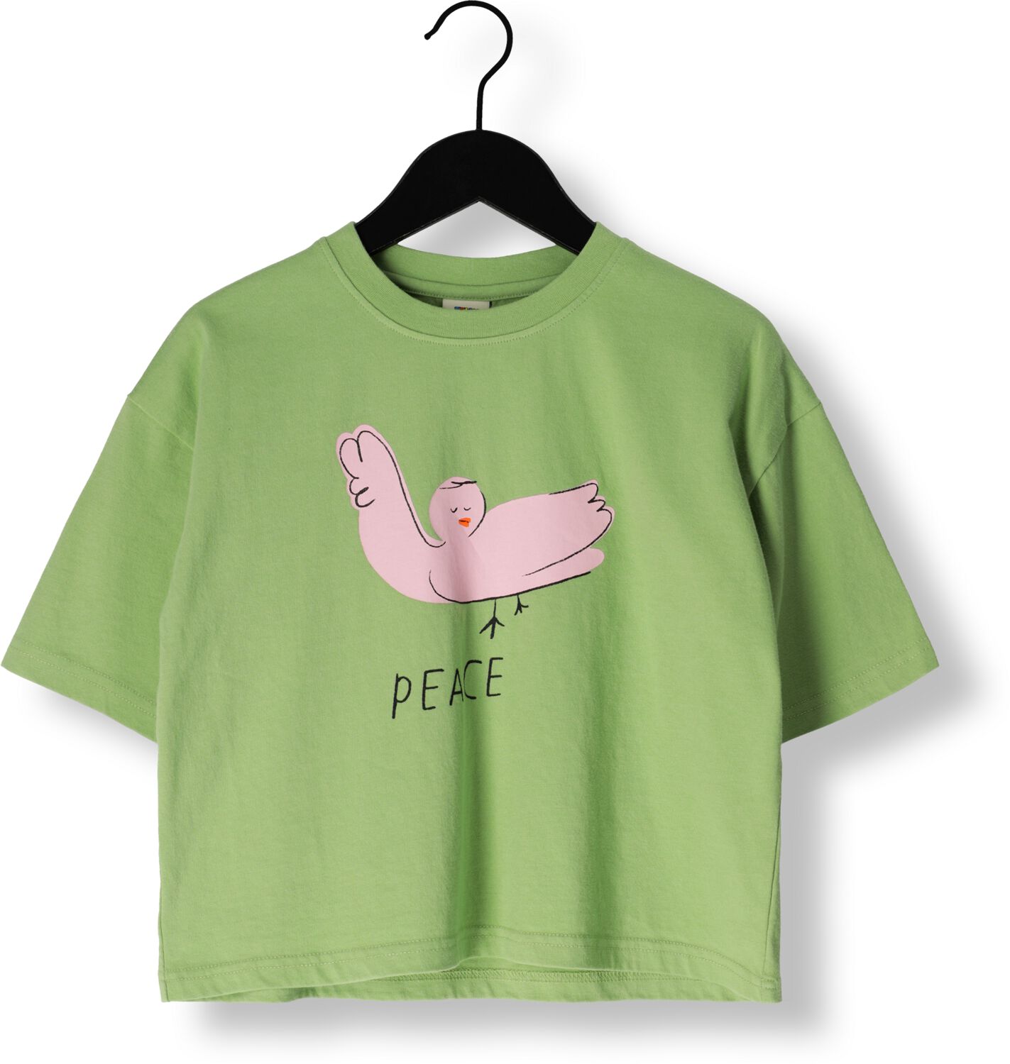 Jelly Mallow Meisjes Tops & T-shirts Peace T-shirt Groen-11Y