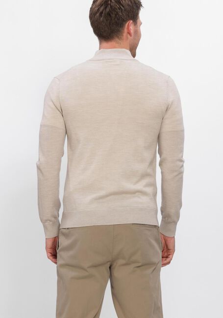 Beige PROFUOMO Trui EXTRAFINE MERINO - large