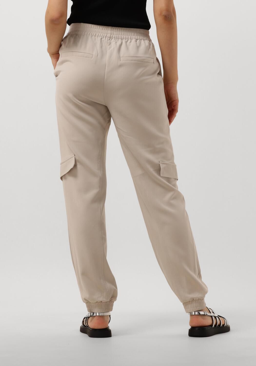 BRUUNS BAZAAR Dames Broeken Brassica Cilla Pants Beige