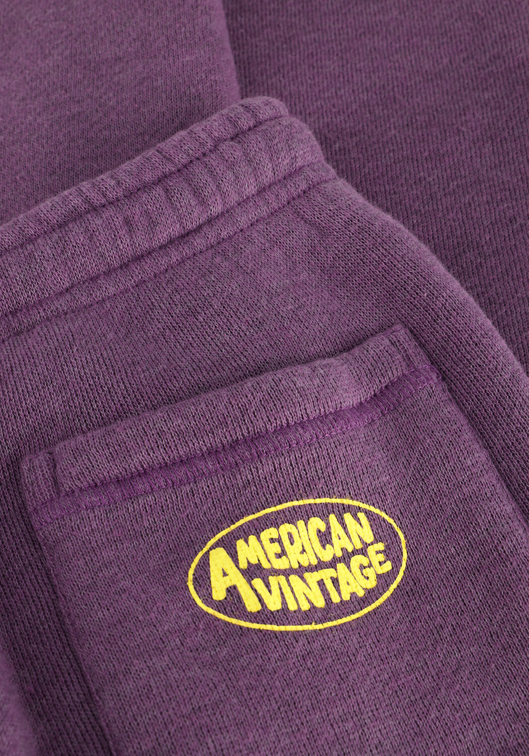 Paarse AMERICAN VINTAGE Joggingbroek DOVEN 2 - large