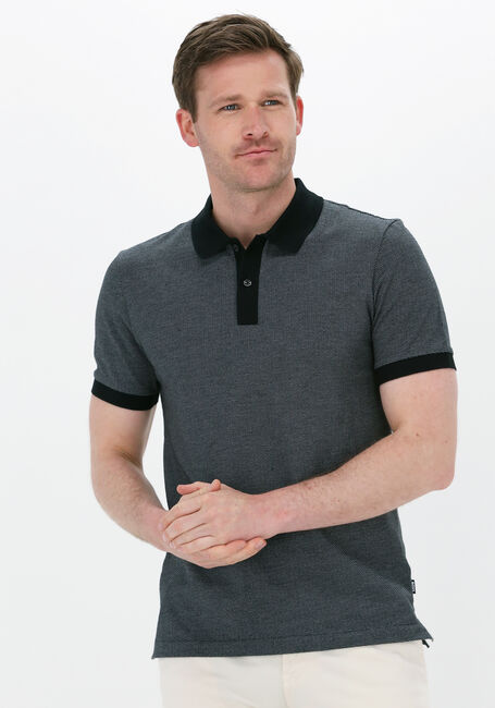 Zwarte BOSS Polo PHILLIPSON 103 - large