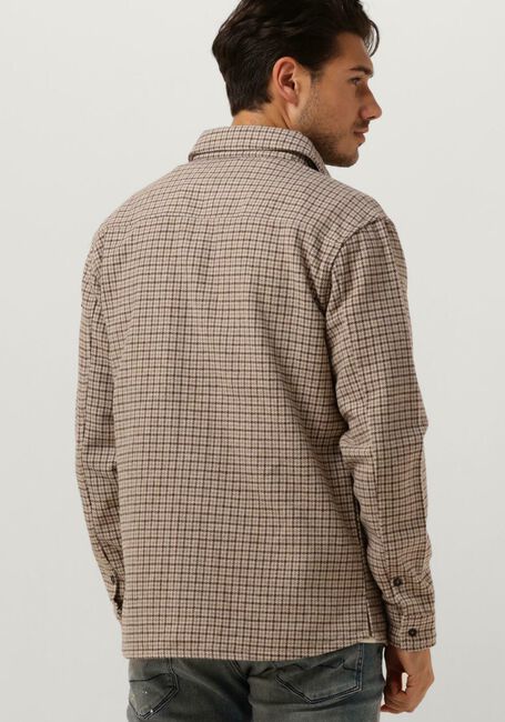 Bruine PUREWHITE Overshirt HERITAGE PATTERN OVERSHIRT WITH TWO CHEST POCKETS - large