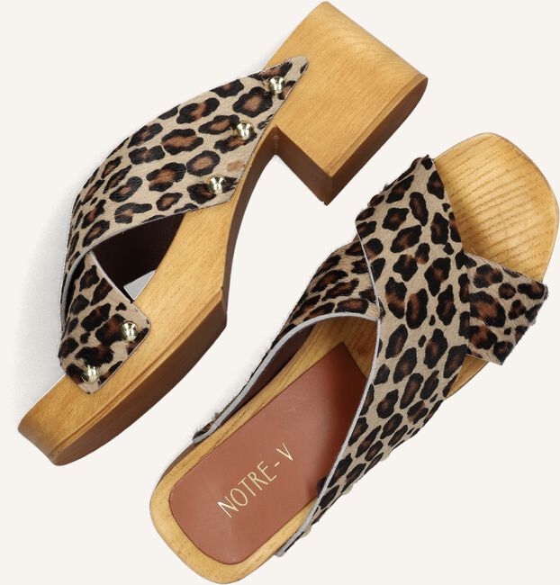 Beige NOTRE-V Muiltjes 8782 Beige NOTRE-V Muiltjes 8782 - large