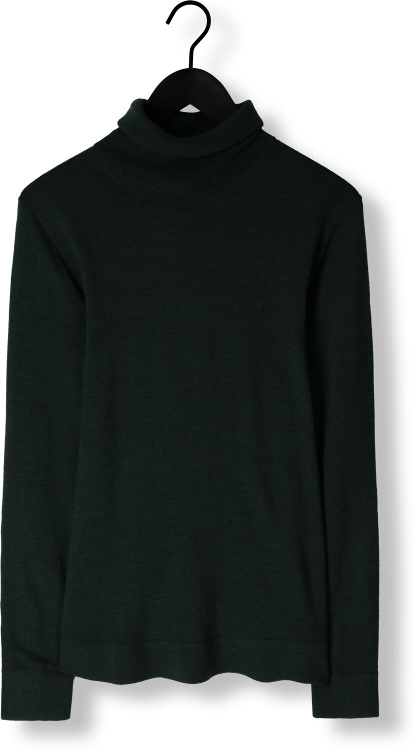 CALVIN KLEIN Heren Truien & Vesten Merino Turtle Neck Donkergroen