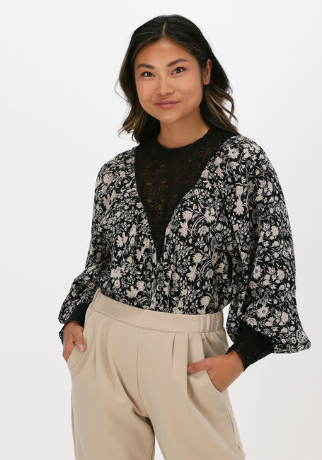Zwarte ANTIK BATIK Blouses AMEL TEE - large