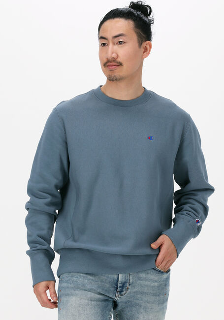 Lichtblauwe CHAMPION Sweater CREWNECK SWEATSHIRT - large
